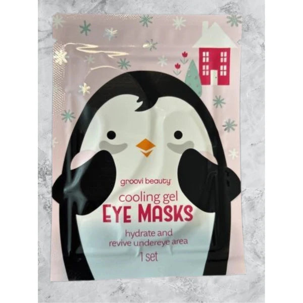 GROOVI Hydrate And Revive Cooling Gel Eye Mask