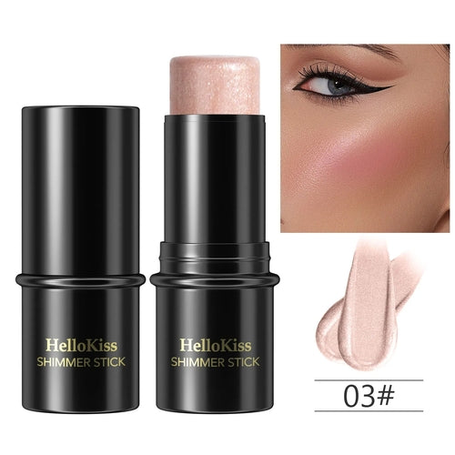 Highlighting&Bronzer Stick Face Brightening Blusher Rouge Concealer