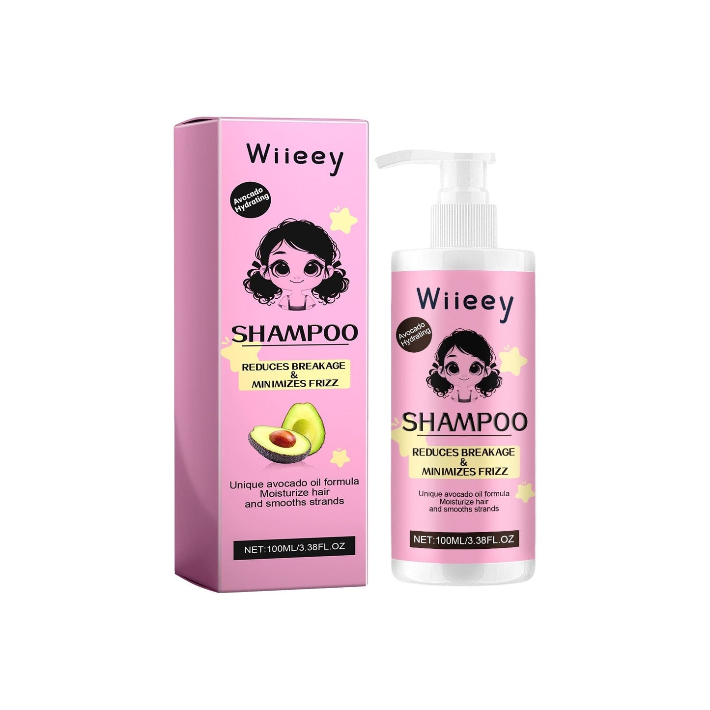 Avocado Hair Care Shampoo – Moisture Repair for Dry & Frizzy Hair