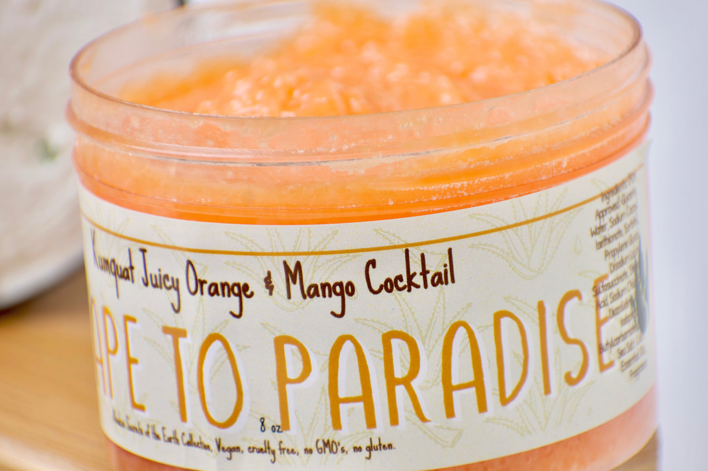 Aloekui's Dead Sea Body Scrub, "Escape to Paradise".