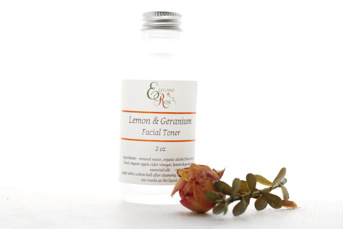 Lemon & Geranium Facial Toner - for Oily/Acne