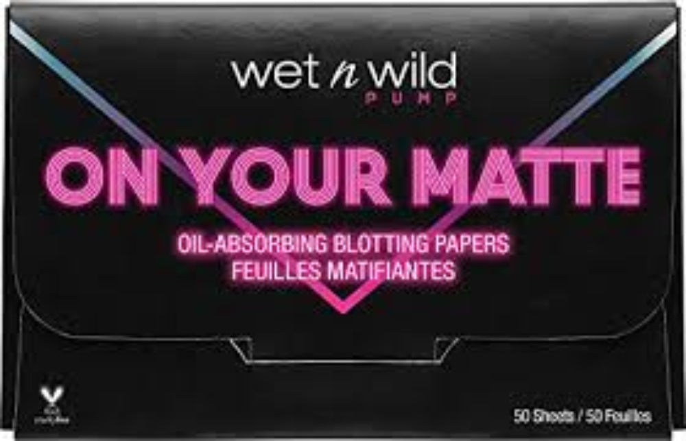 Wet n Wild On Your Matte Blotting Papers 50 Sheets