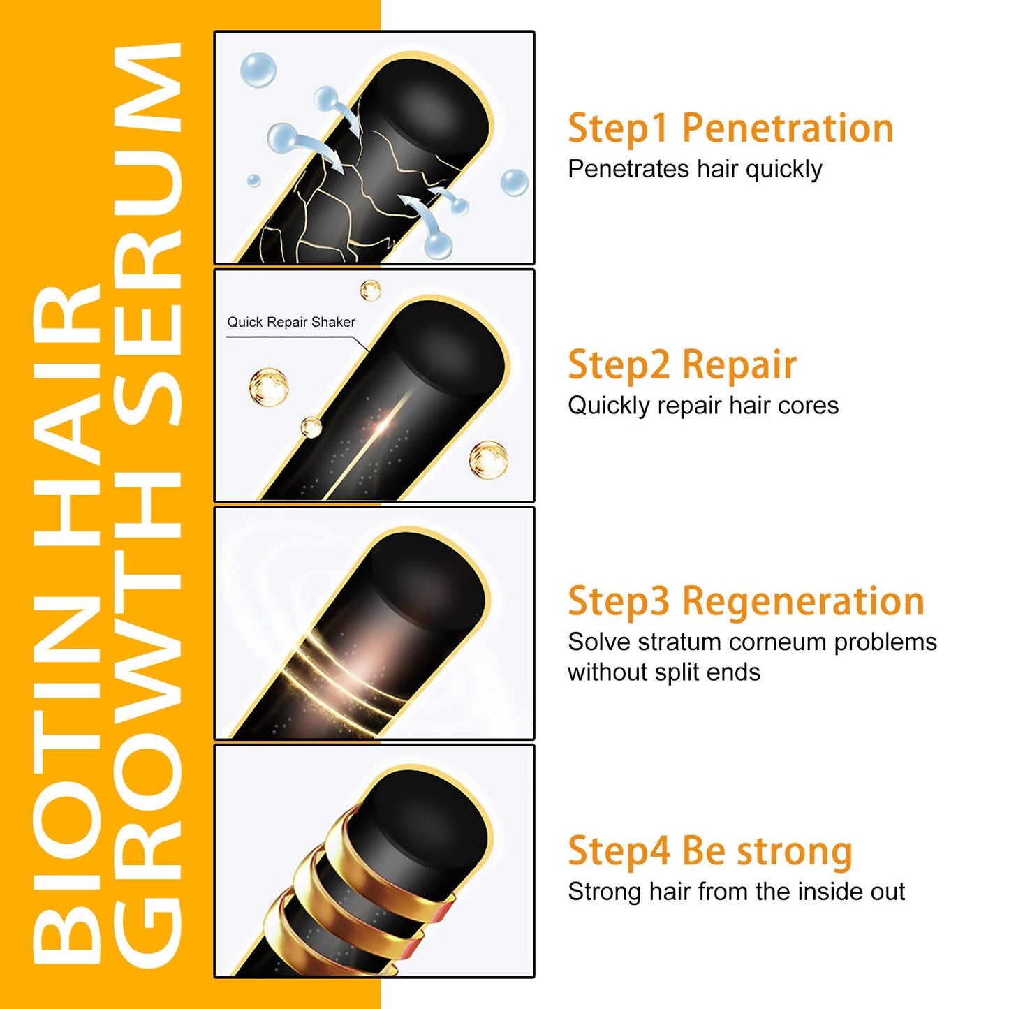 ELLHOE™ Biotin Hair Growth Spray – Strength Starts at the Root