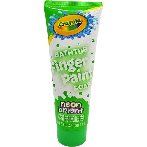 CRAYOLA Neon Bright Bathtub Finger Paint Soap