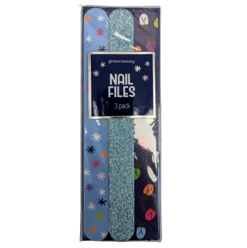 GROOVI Nail File Set (3Pack)