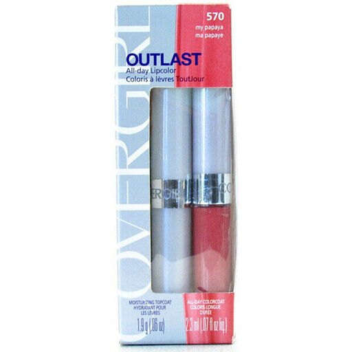 [Test] COVERGIRL Outlast Brilliant Coverage All-Day Lipcolor My Papaya