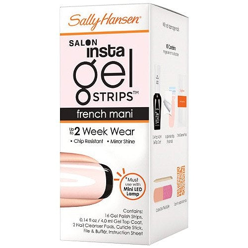 SALLY HANSEN Pro Salon Insta-Gel Strips Manicure (Combo Kit Set)