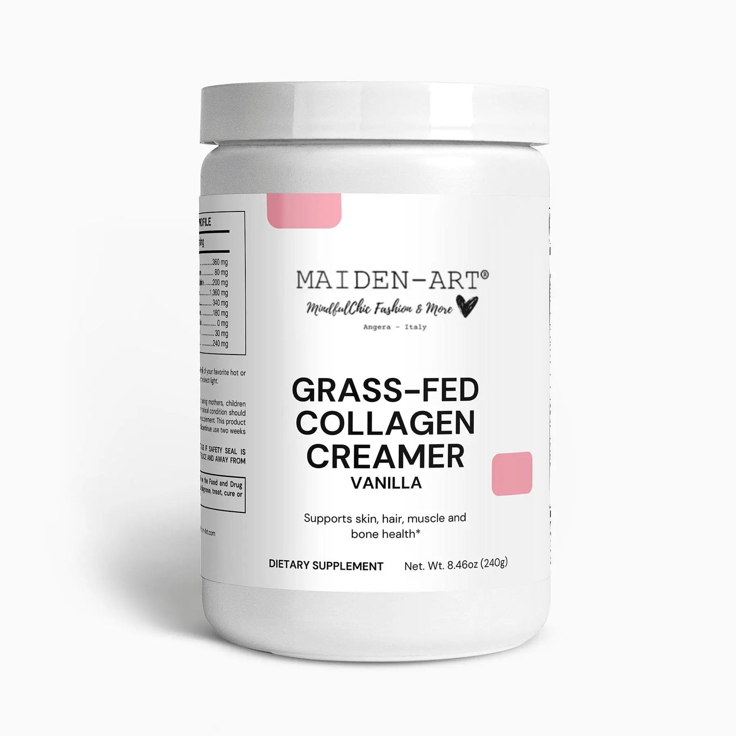 Grass-Fed Collagen Creamer (Vanilla)