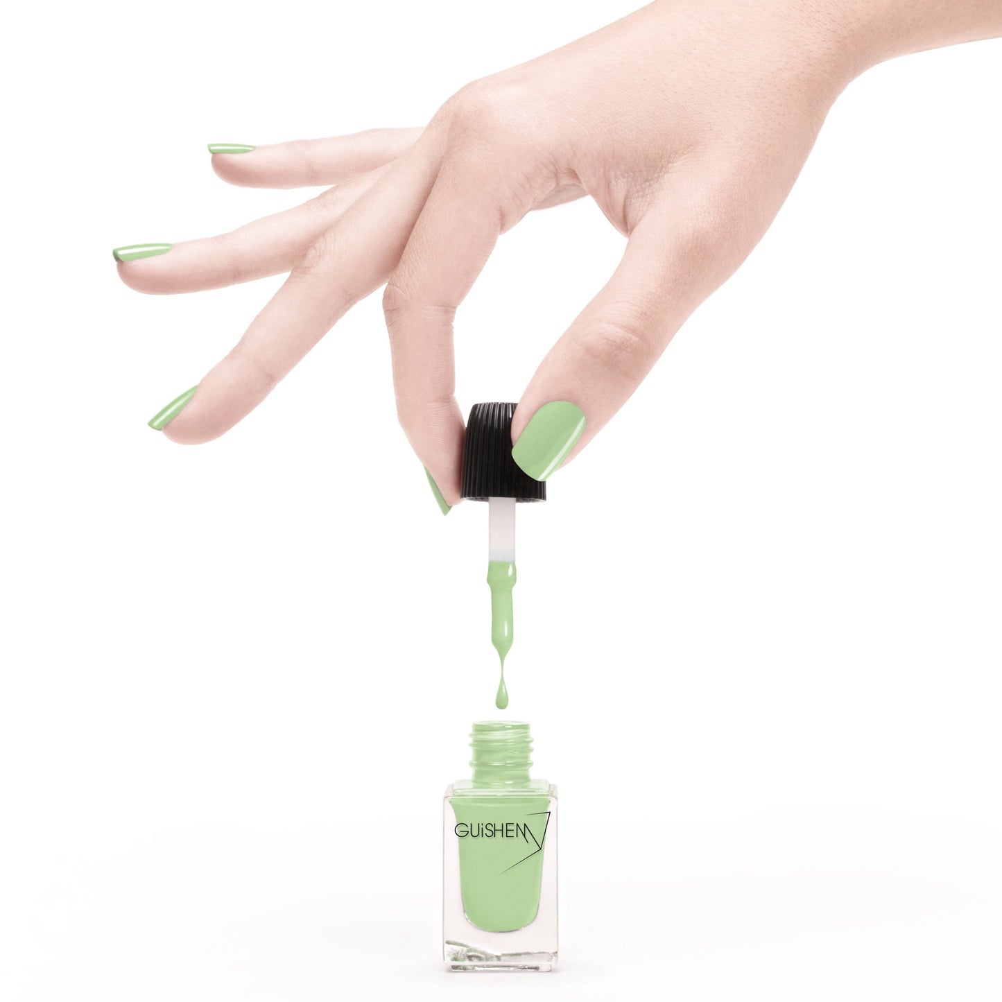 Premium Nail Lacquer, LUMINARY - 182, LIGHT LIME GREEN CRÈME NAIL