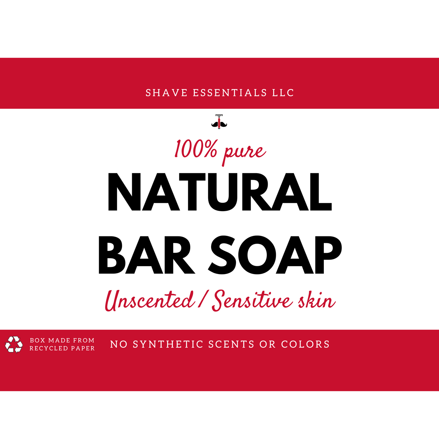 Organic Bar Soap - Unscented