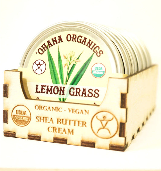 Lemongrass Organic Shea Butter Cream