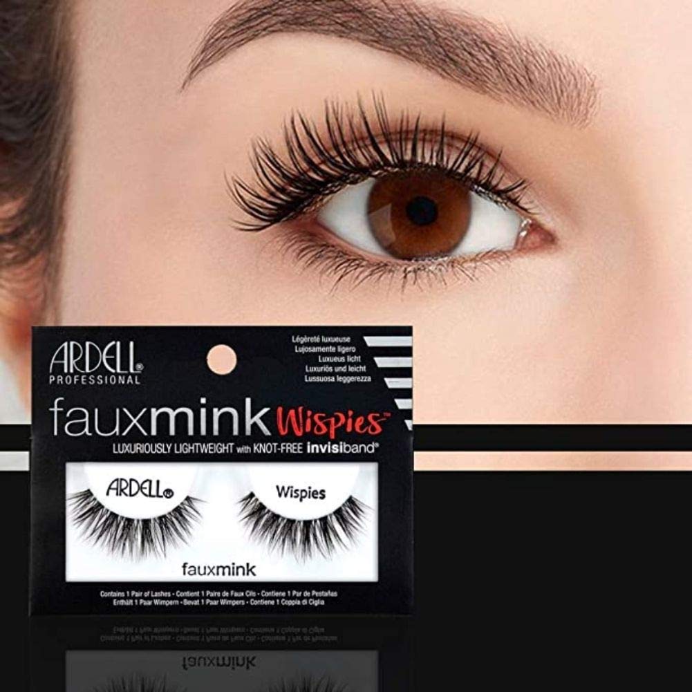 ARDELL Fauxmink Wispies, Luxuriously Lightweight With Invisiband