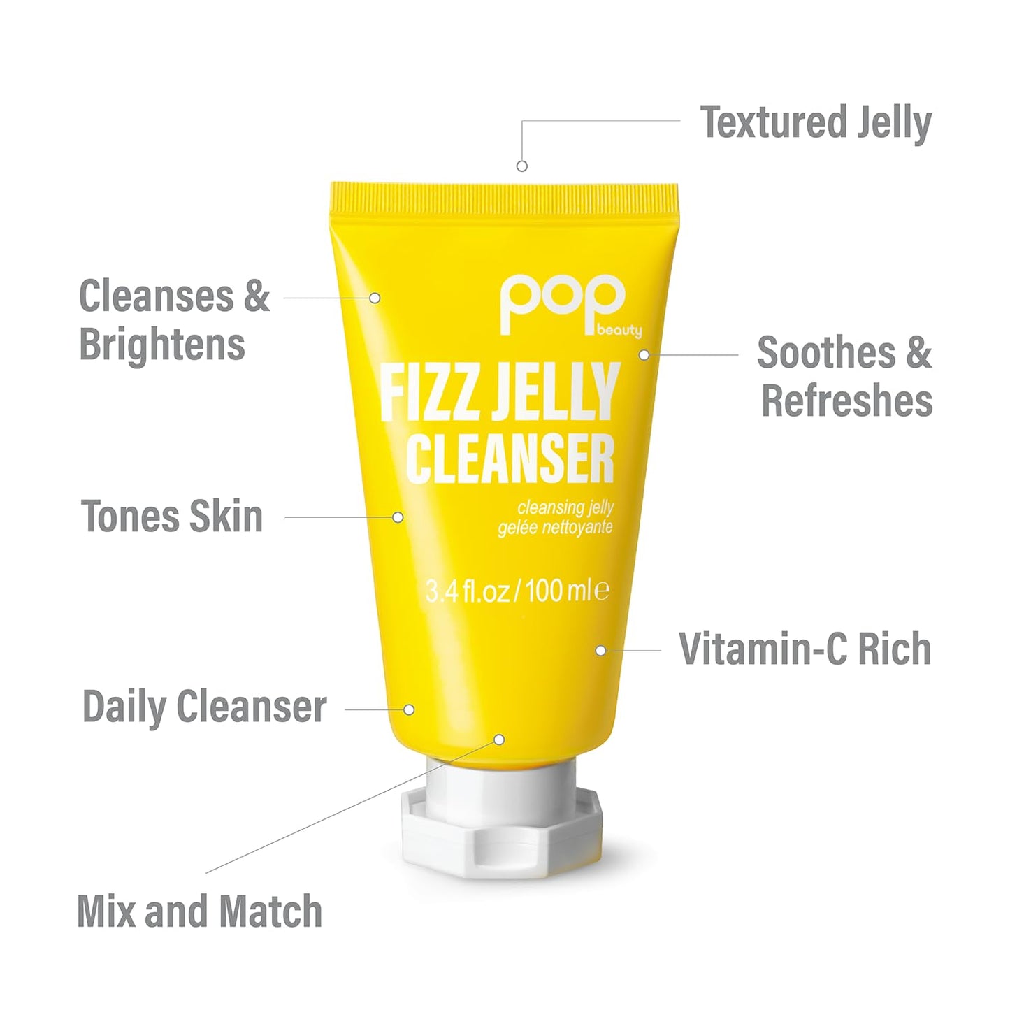 POP Beauty Fizz Jelly Cleanser Jelly