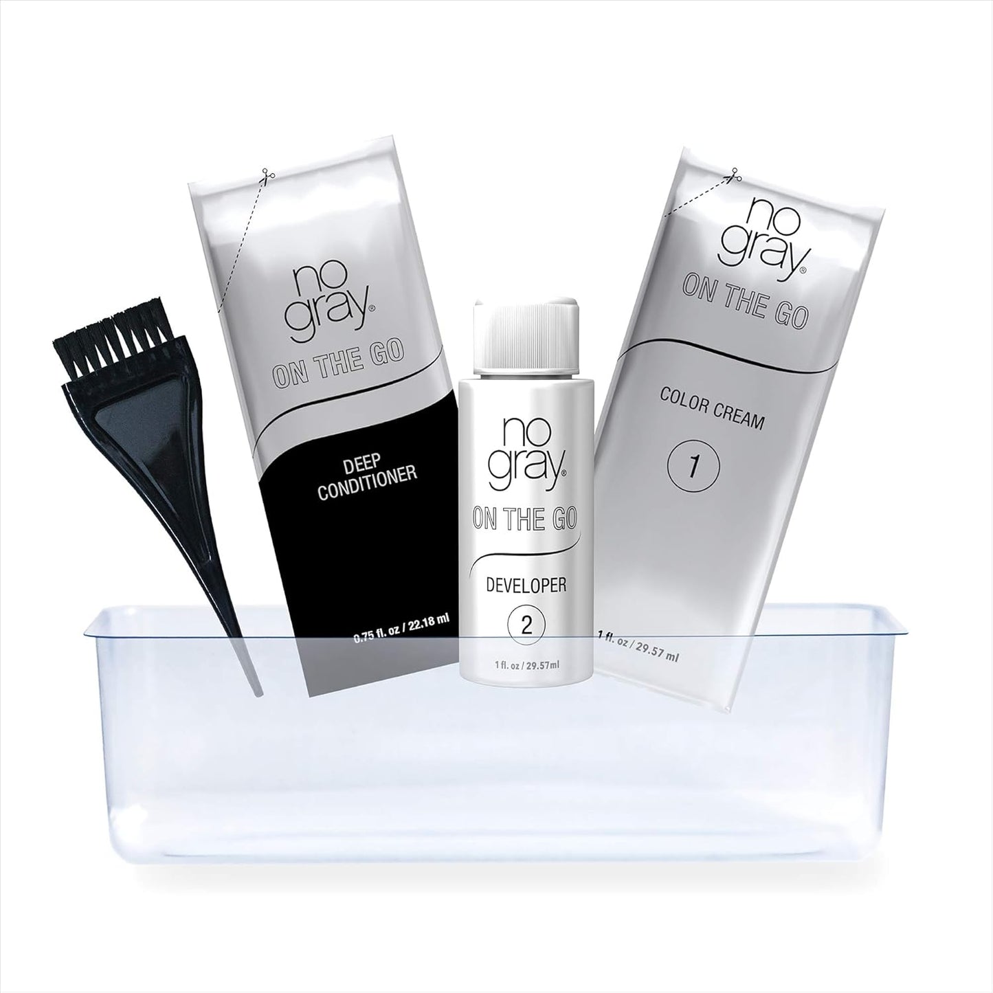 NO GRAY Permanent Root Touch up in Ultra Dark Brown