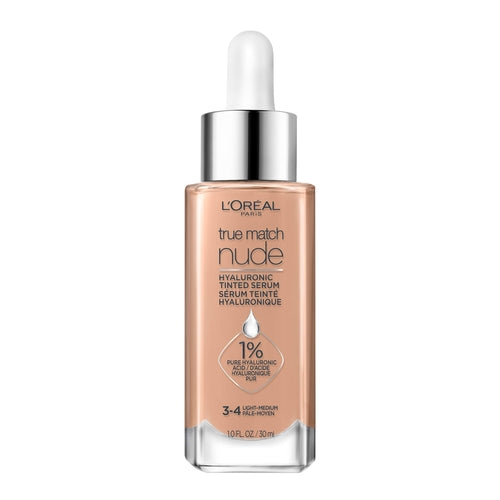 L'OREAL True Match Nude Hyaluronic Tinted Serum Foundation