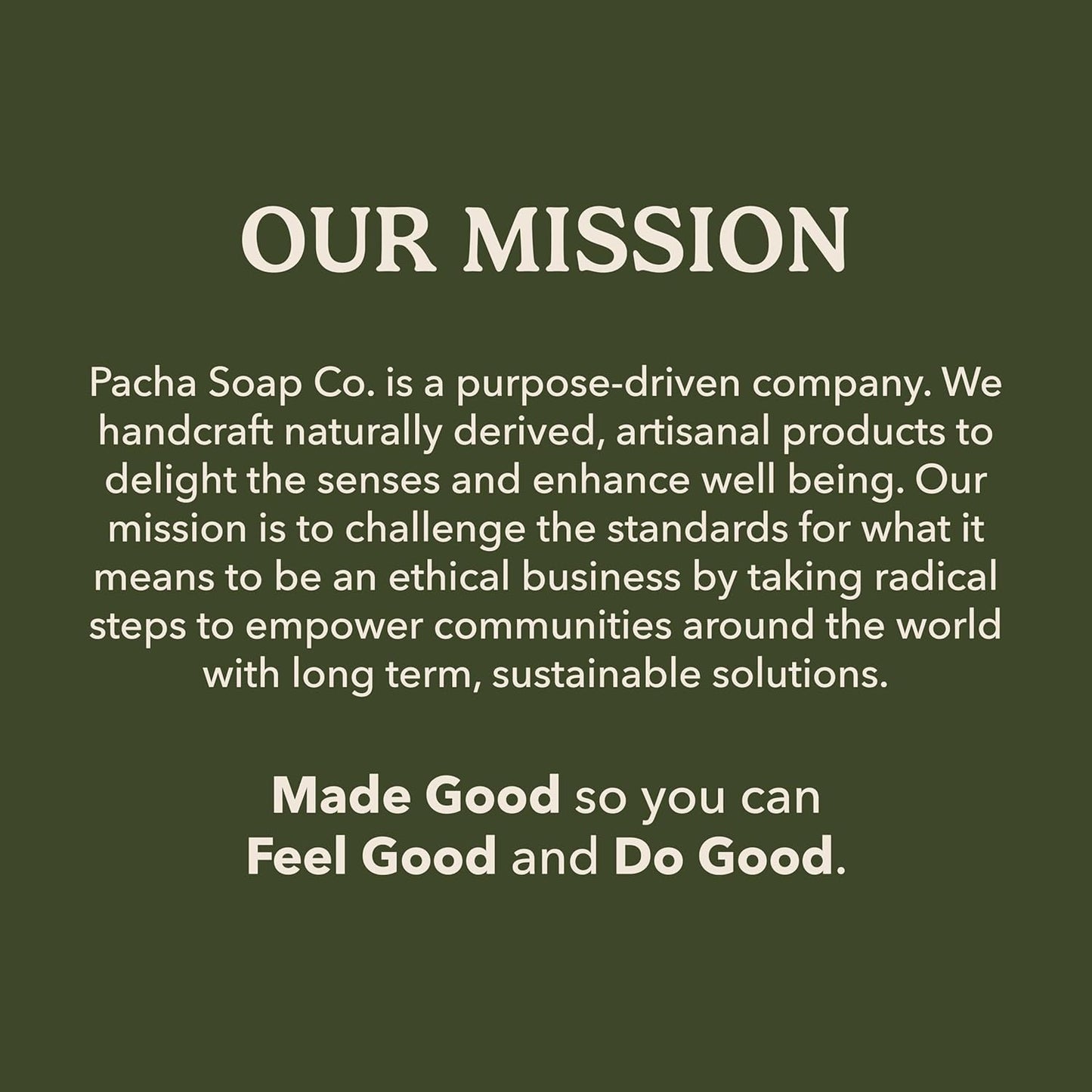 PACHA Soap Co. Froth Bomb