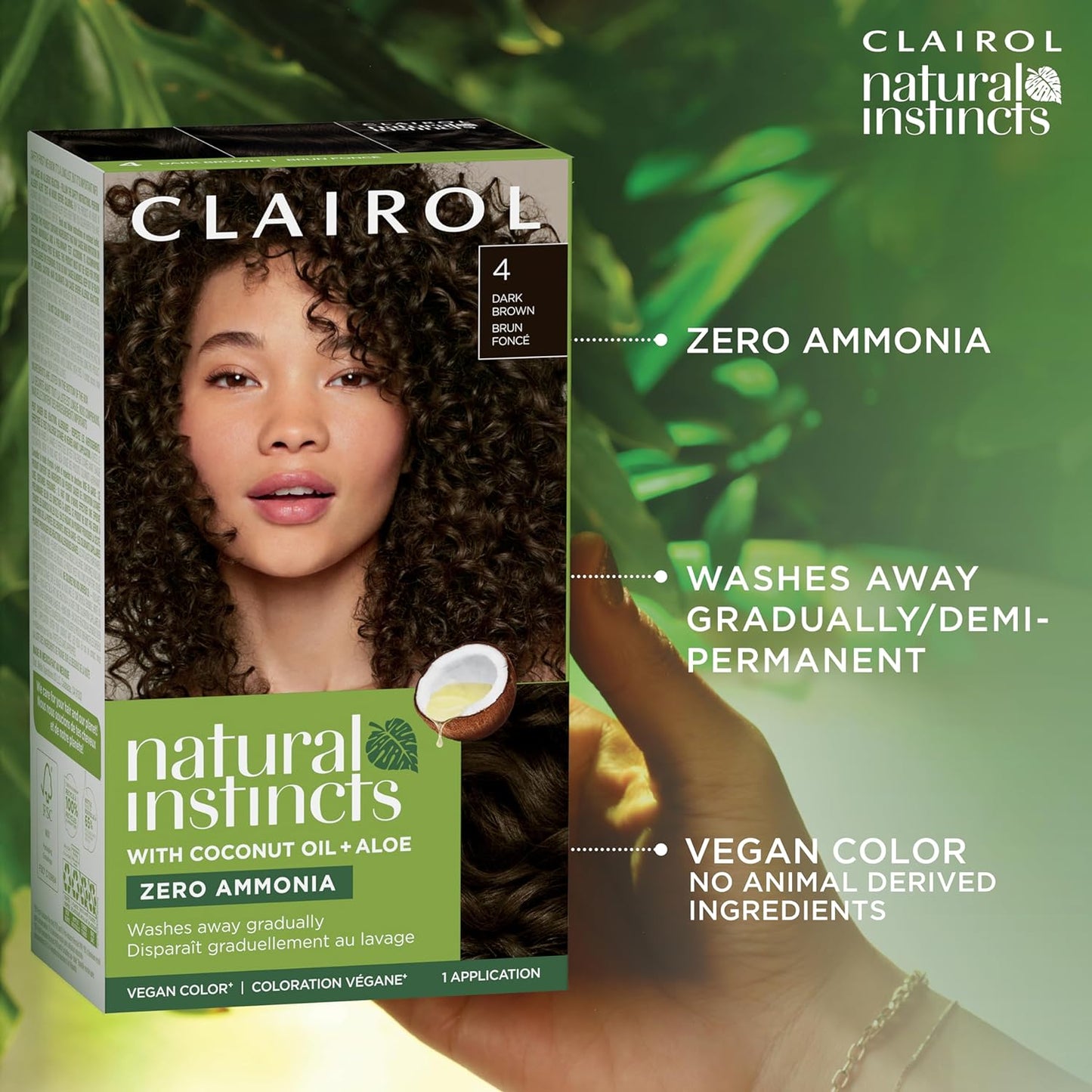 CLAIROL Natural Instincts Demi - Permanent Hair Color Creme