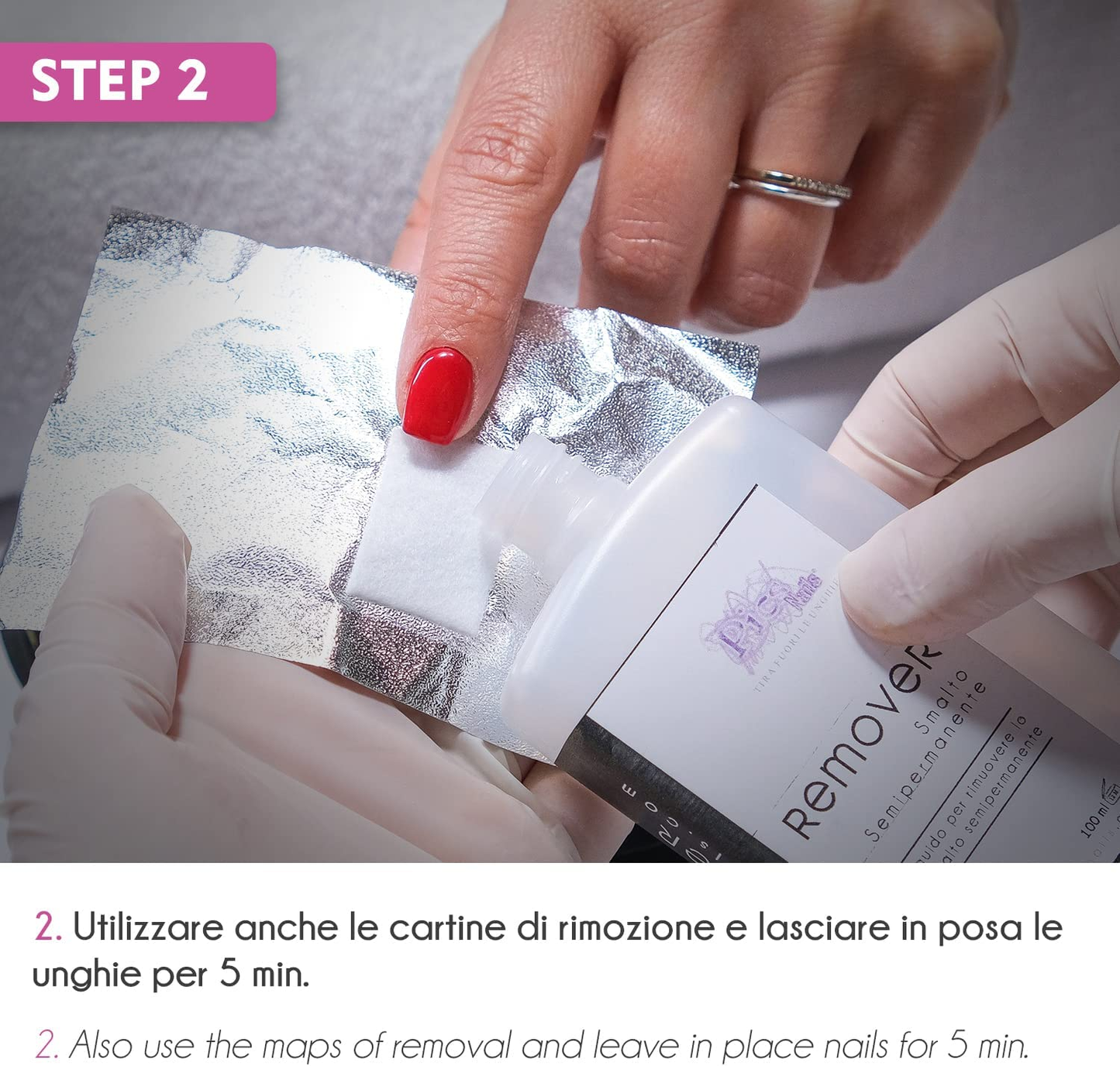 Remover Smalto Semipermanente Acetone Puro 100 ml