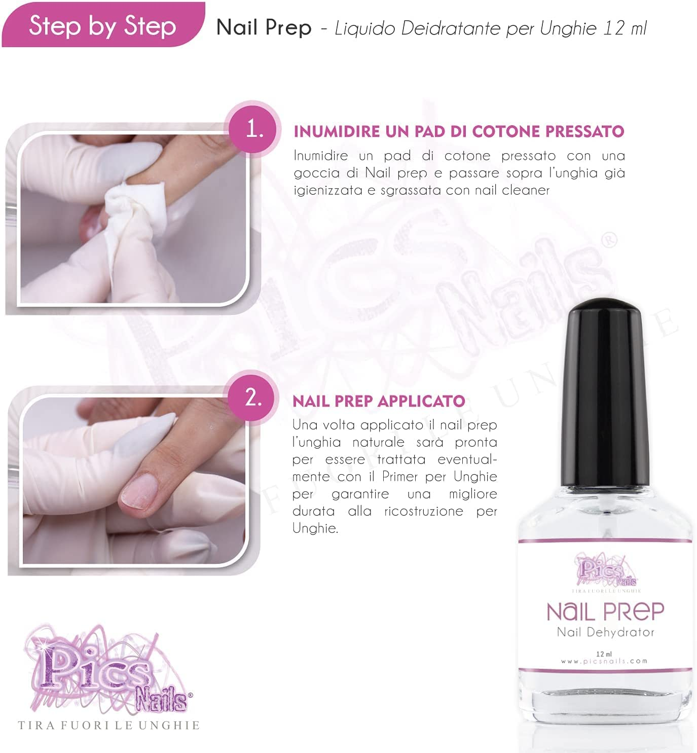 Nail Prep Deidratante per Unghie 12 ml