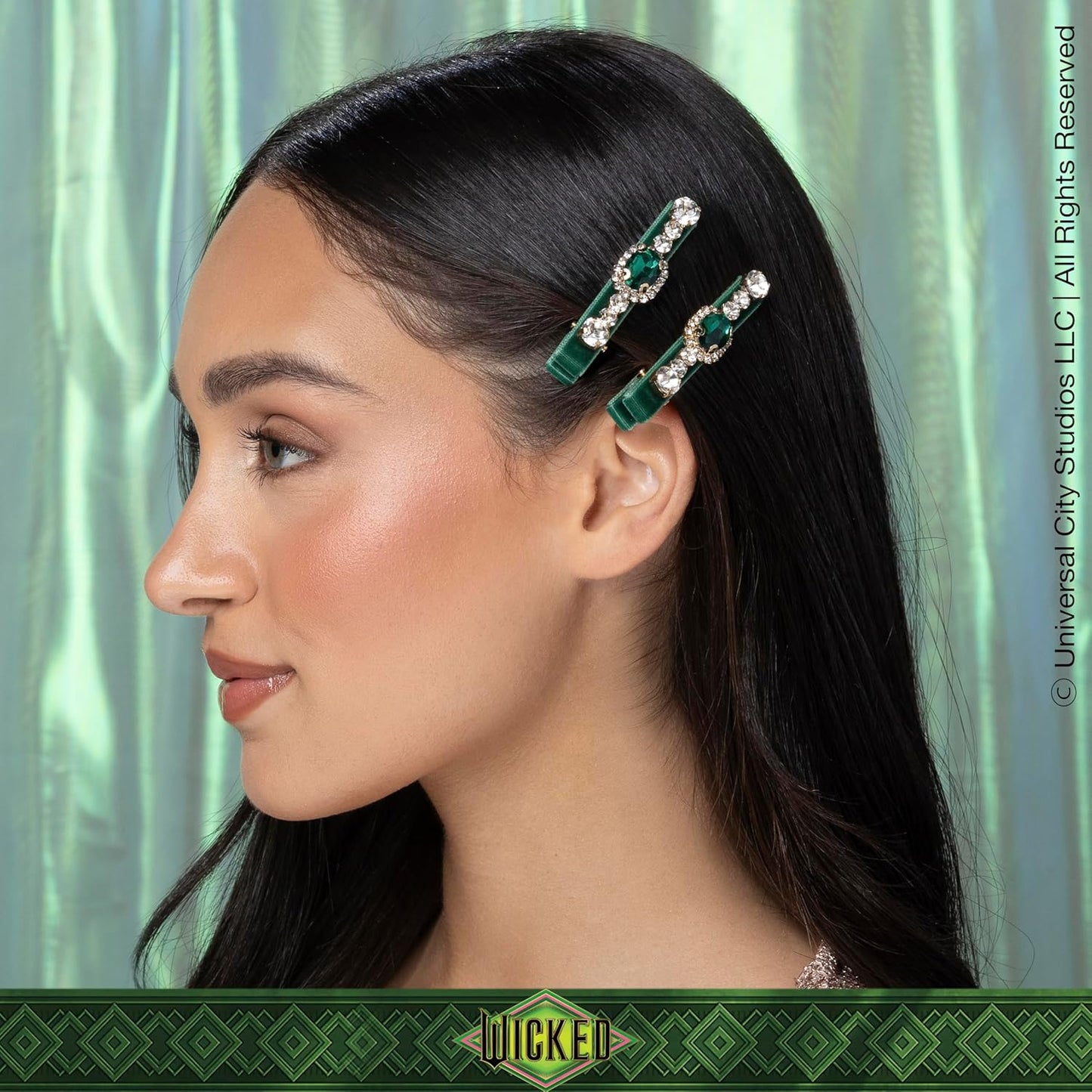 WICKED By Conair Glinda Rhinestone Salon Clips