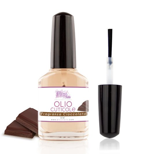 Olio Cuticole Unghie per Mani E Piedi Professionale Cioccolato 12 ml