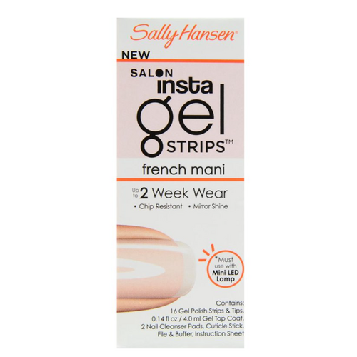 SALLY HANSEN Pro Salon Insta-Gel Strips Manicure (Combo Kit Set)
