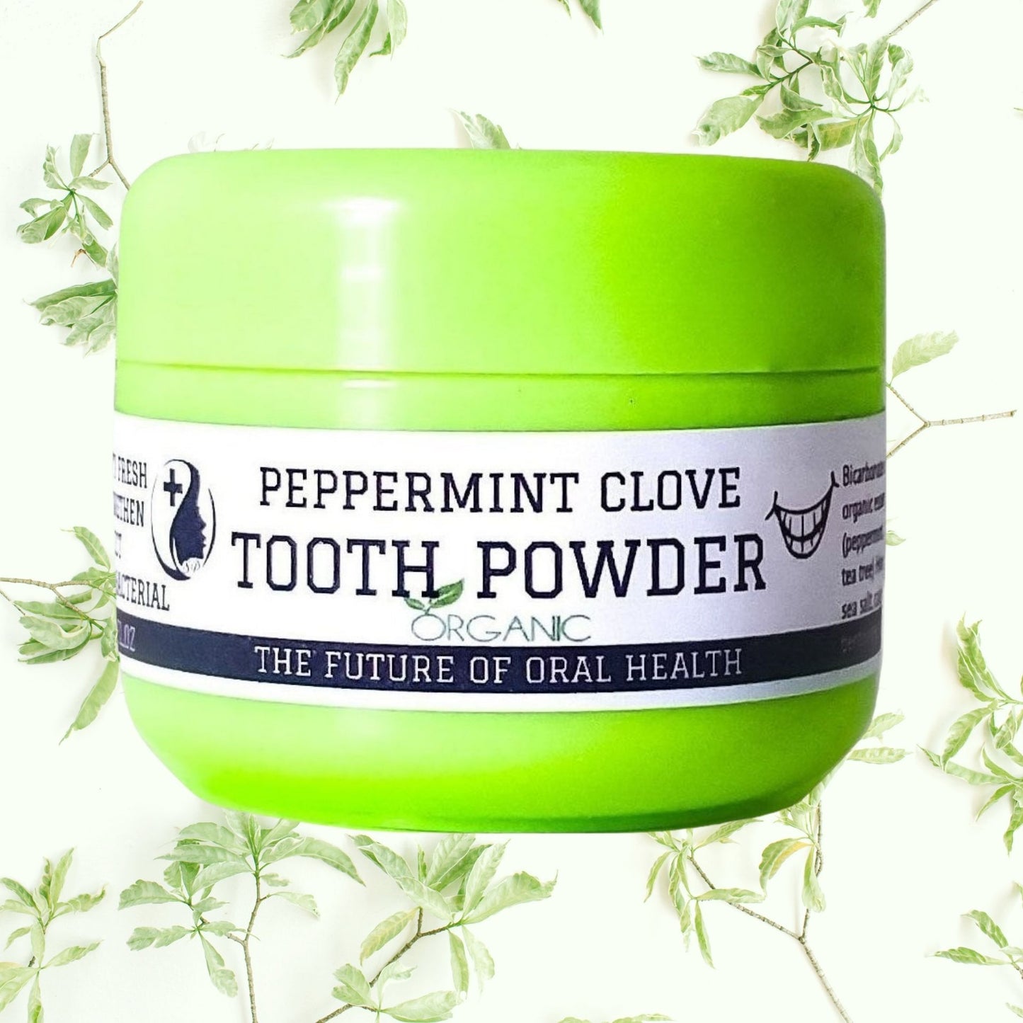 Peppermint Clove Tooth Brushing Powder