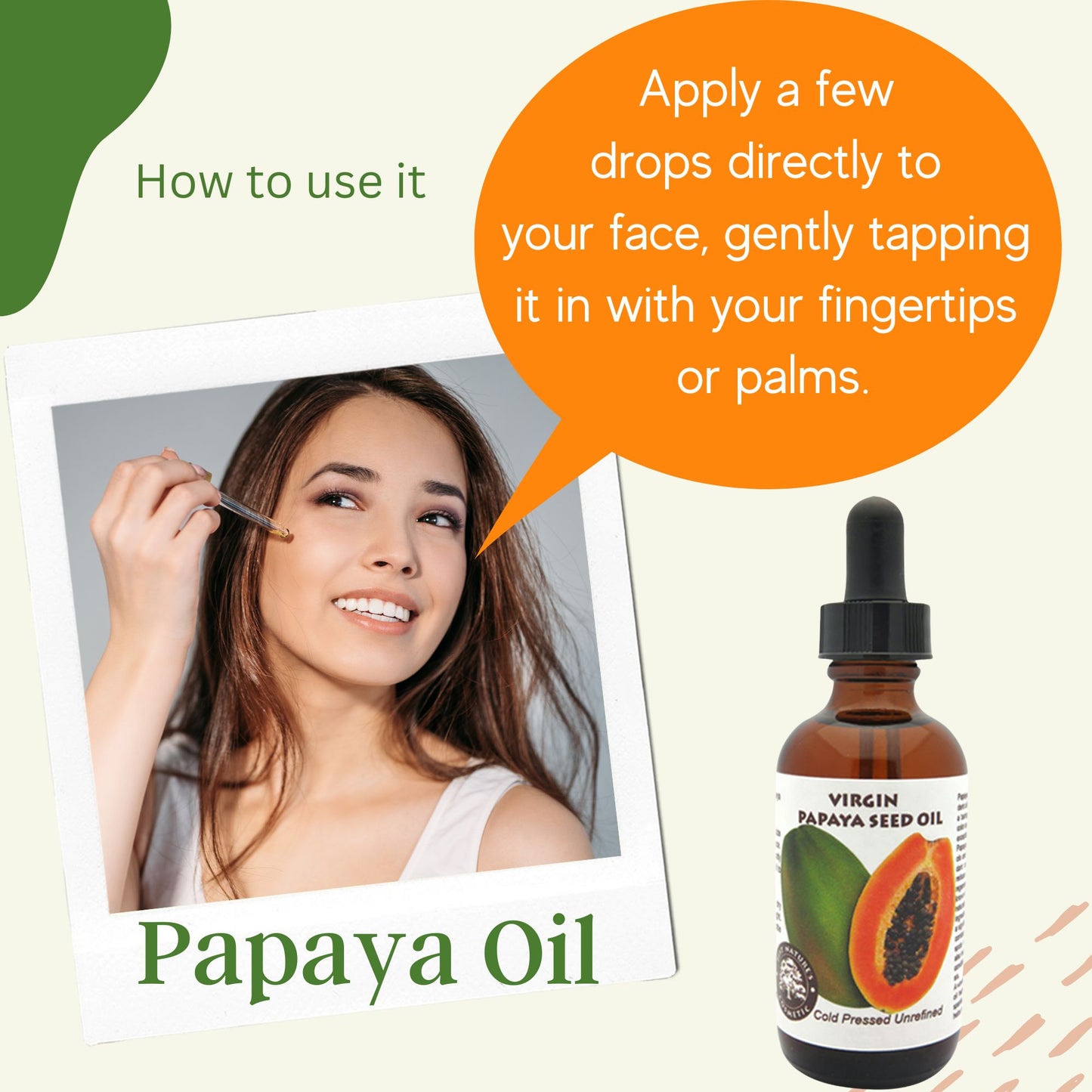 Papaya Seed Oil (organic, cold pressed, unrefined)