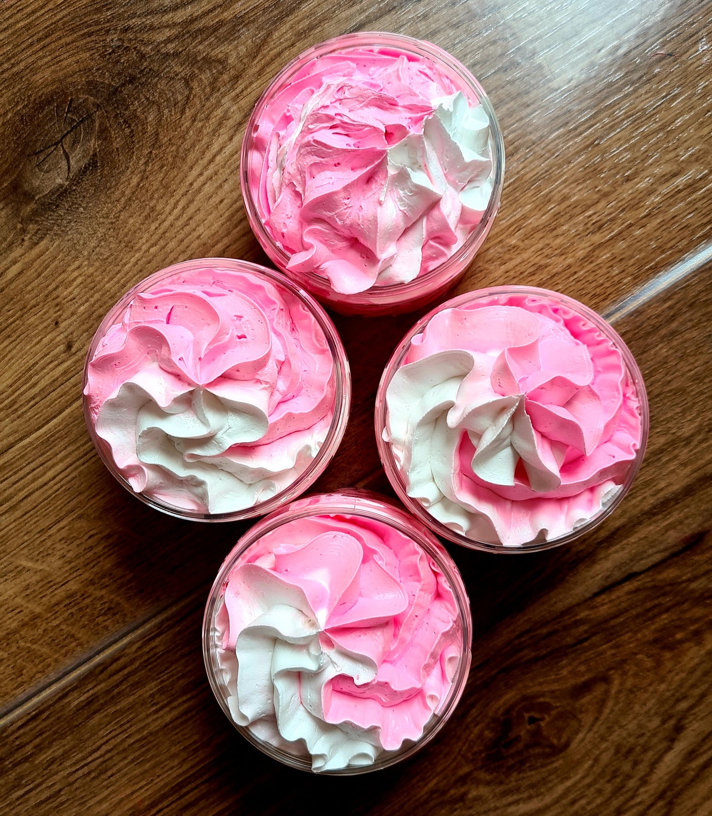 Berry Prosecco Shower Fluff/Whipped Soap 6 unit case