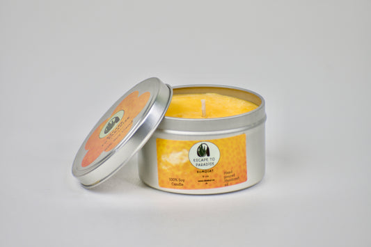 Aloekui 100% Soy Candle "Escape to Paradise" 8oz