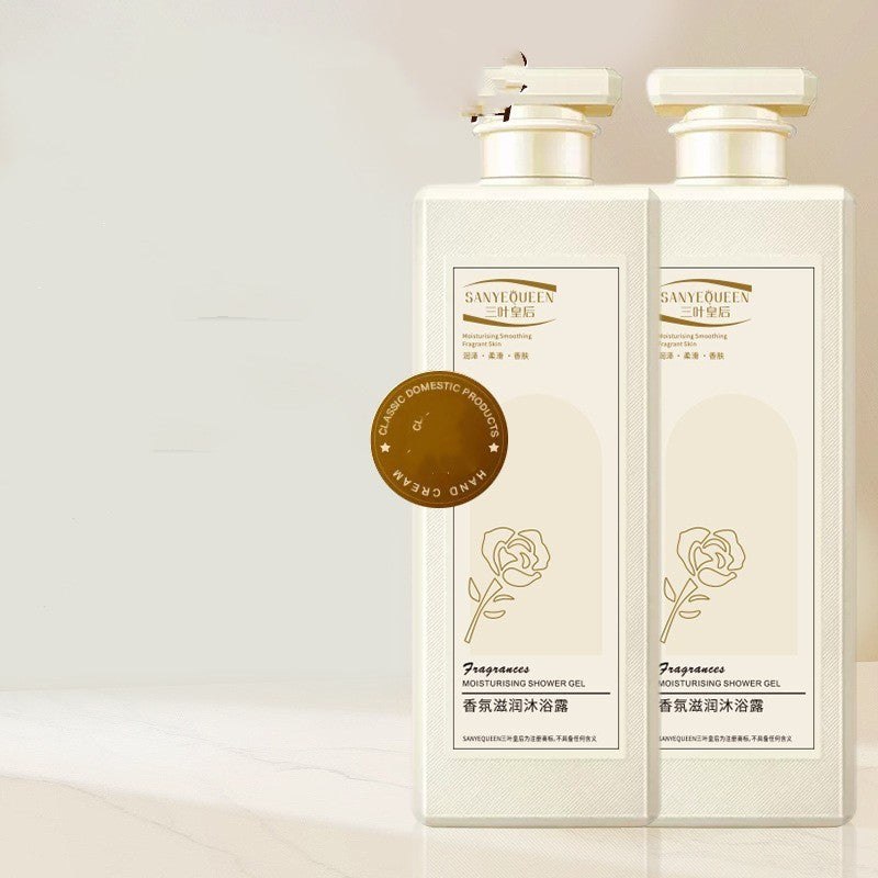 Three-leaf Queen Shower Gel – Deep-Cleansing Aromatherapy (800ml)