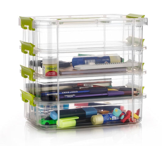 Transparent boxes for storage