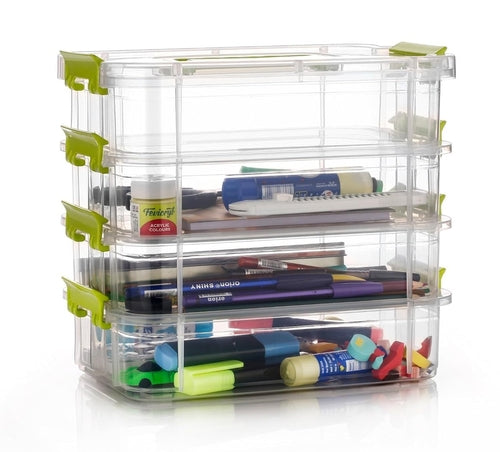 Transparent boxes for storage