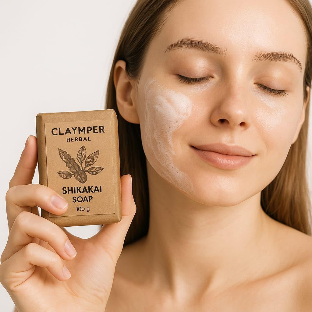 Handmade Natural Herbal Shikakai Soap Pack of 5