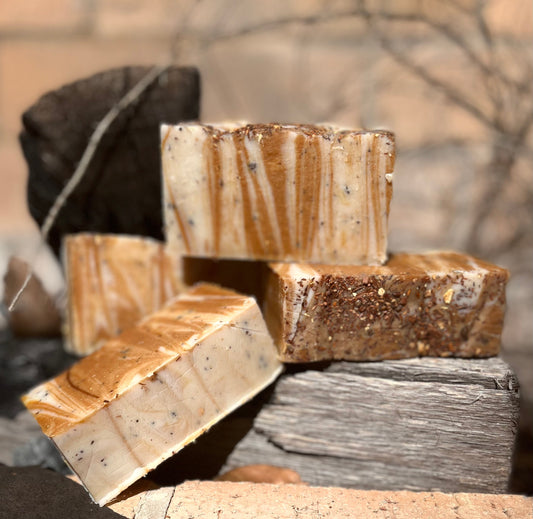 Campfire & Fireflies Organic Handmade Soap | Smoky Nights & Summer