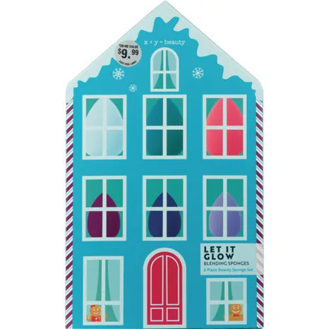 X+Y BEAUTY Let It Glow Blending Sponge Set