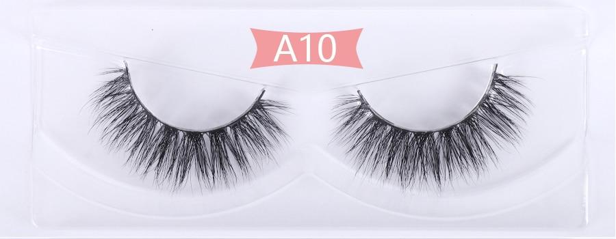 Lashes Multipack 10 Pairs 3D Mink Eyelashes Best Sell Mink Lashes
