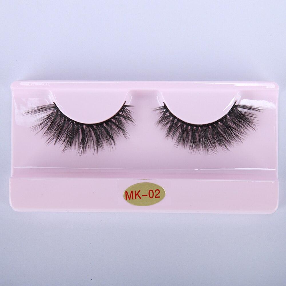Wholesale Eyelashes 10/30/50/100 Pairs Faux Mink Lashes Natural False