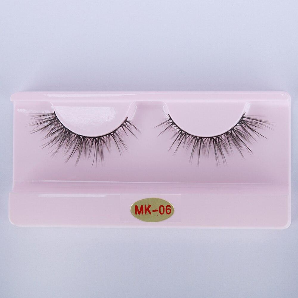 Wholesale Eyelashes 10/30/50/100 Pairs Faux Mink Lashes Natural False