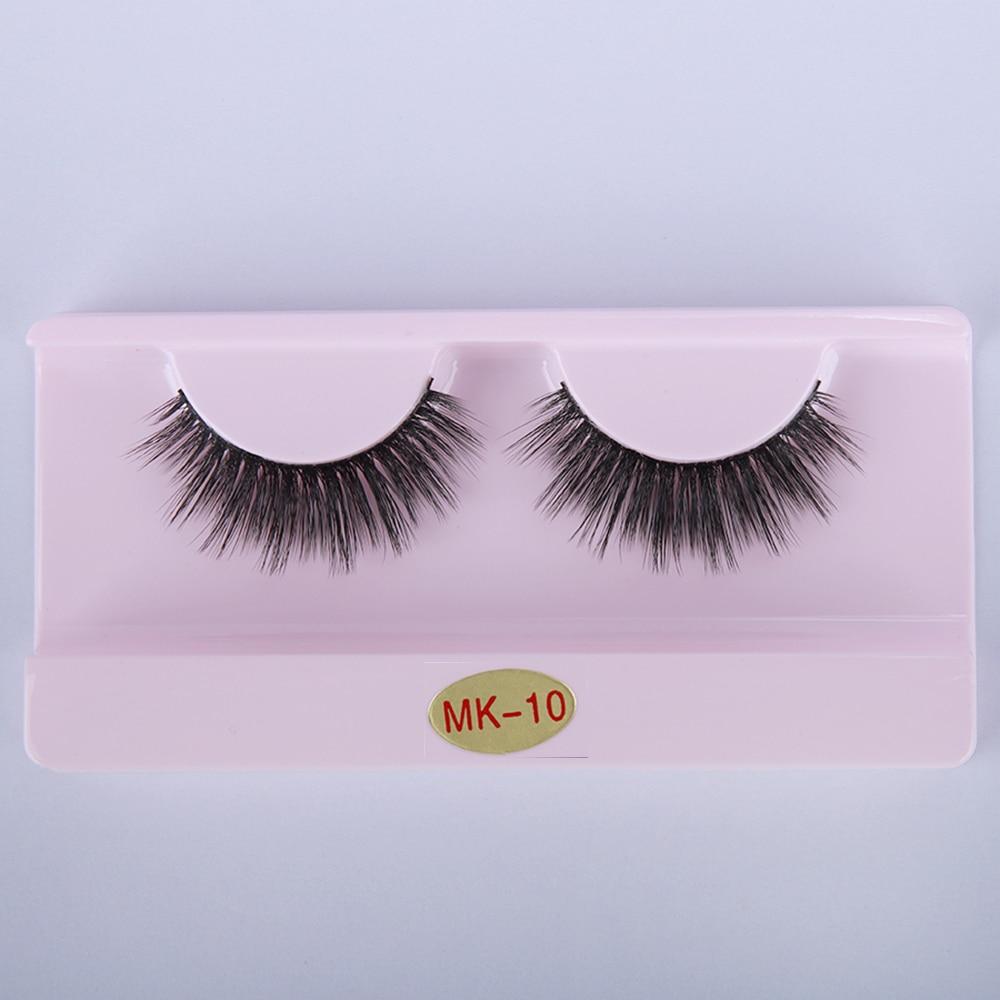Wholesale Eyelashes 10/30/50/100 Pairs Faux Mink Lashes Natural False