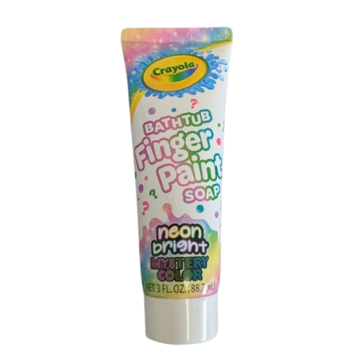 CRAYOLA Neon Bright Bathtub Finger Paint Soap